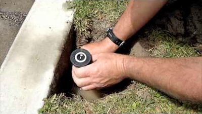 a sprinkler repair in Markham done by one of our pros